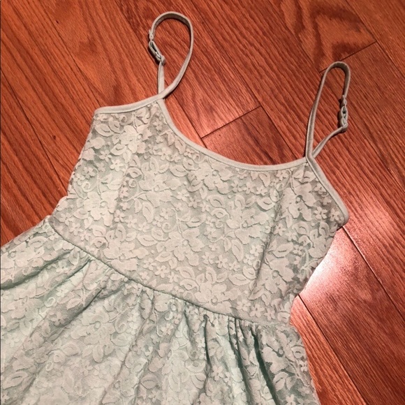 Garage Mint Lace Summer Dress (Size XS) - Picture 2 of 3